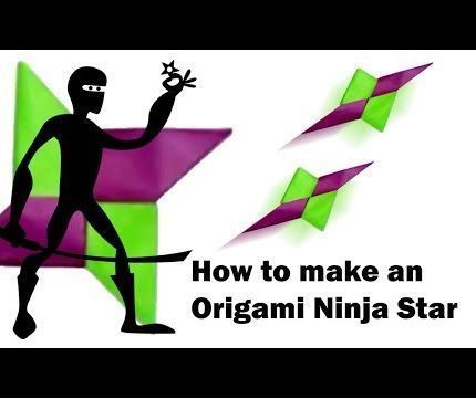 Make an Origami Ninja Star