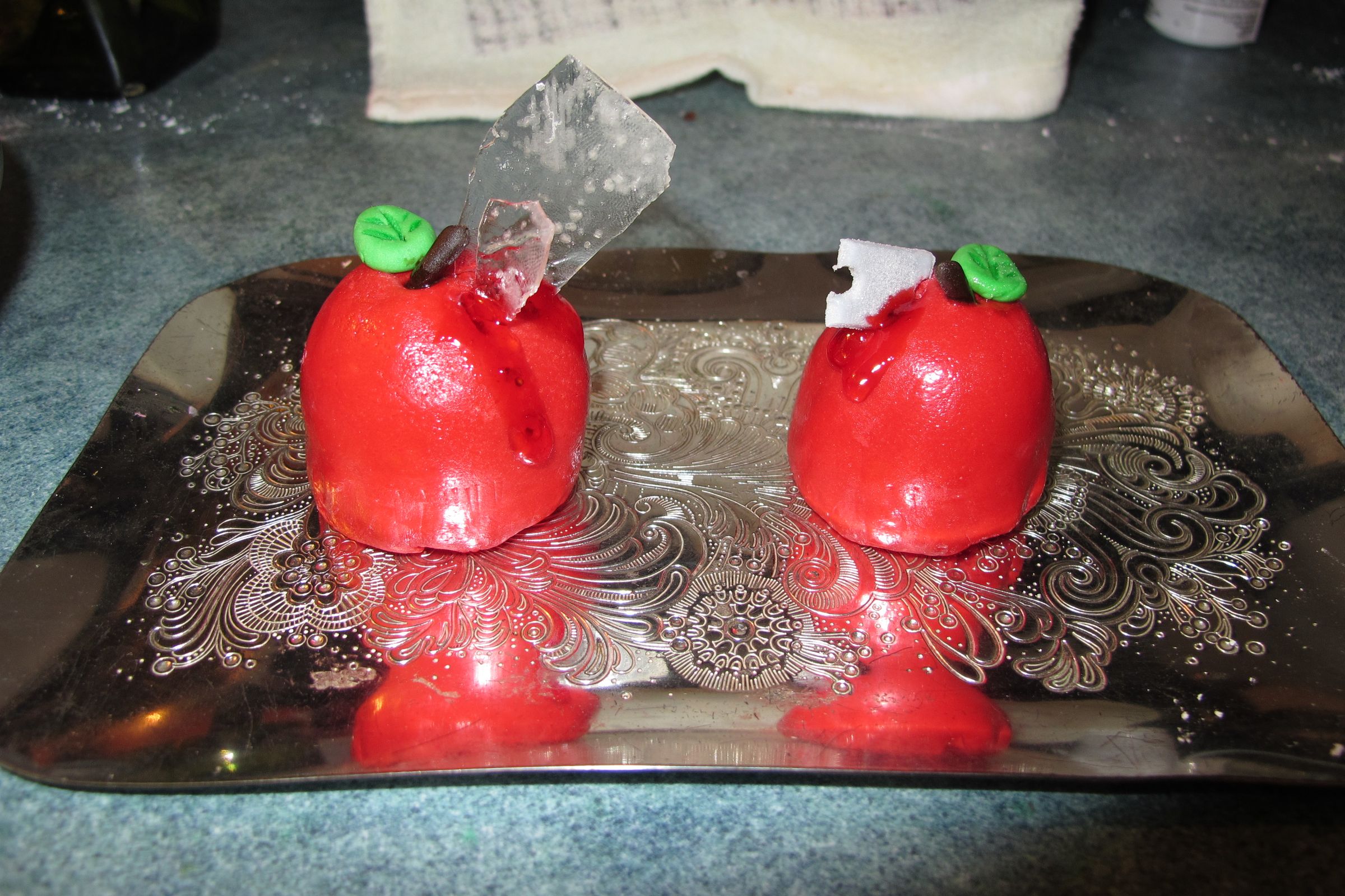 Poison Apple Cupcakes