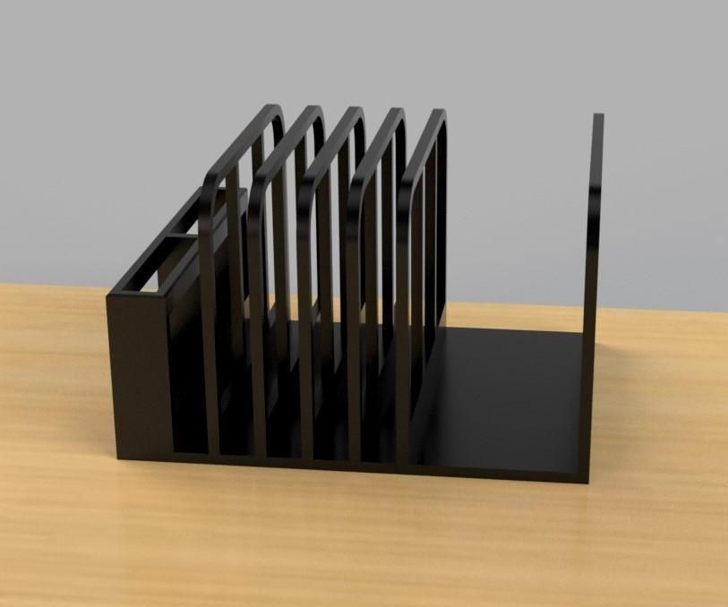 Slot Desktop Shelf