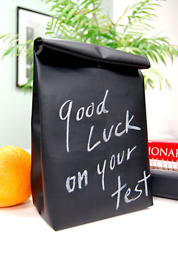 Blackboard/Chalk Cloth Lunchbag