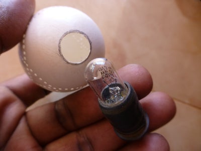 Widen the Bottom Hole for Placing a Light Source