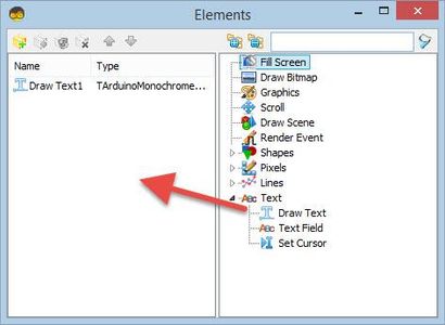  in Visuino Add & Set Components
