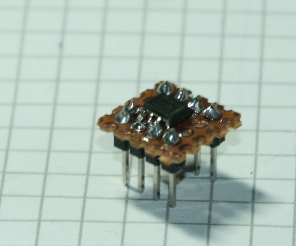 SO8 to DIP8 Adapter : 6 Steps - Instructables
