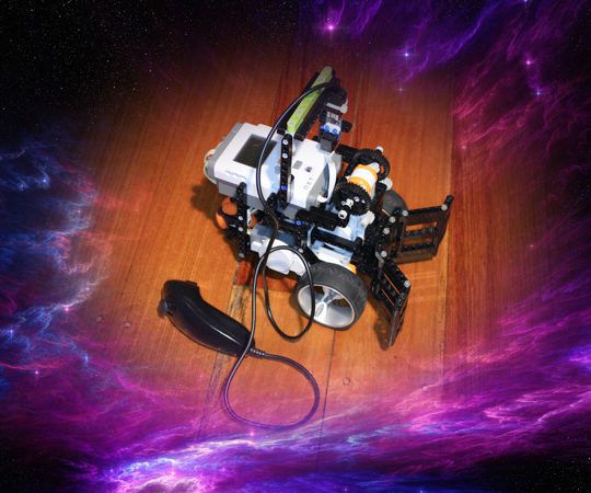 Wii-NunChuck Controlled Mindstorms NXT Soccer Robot