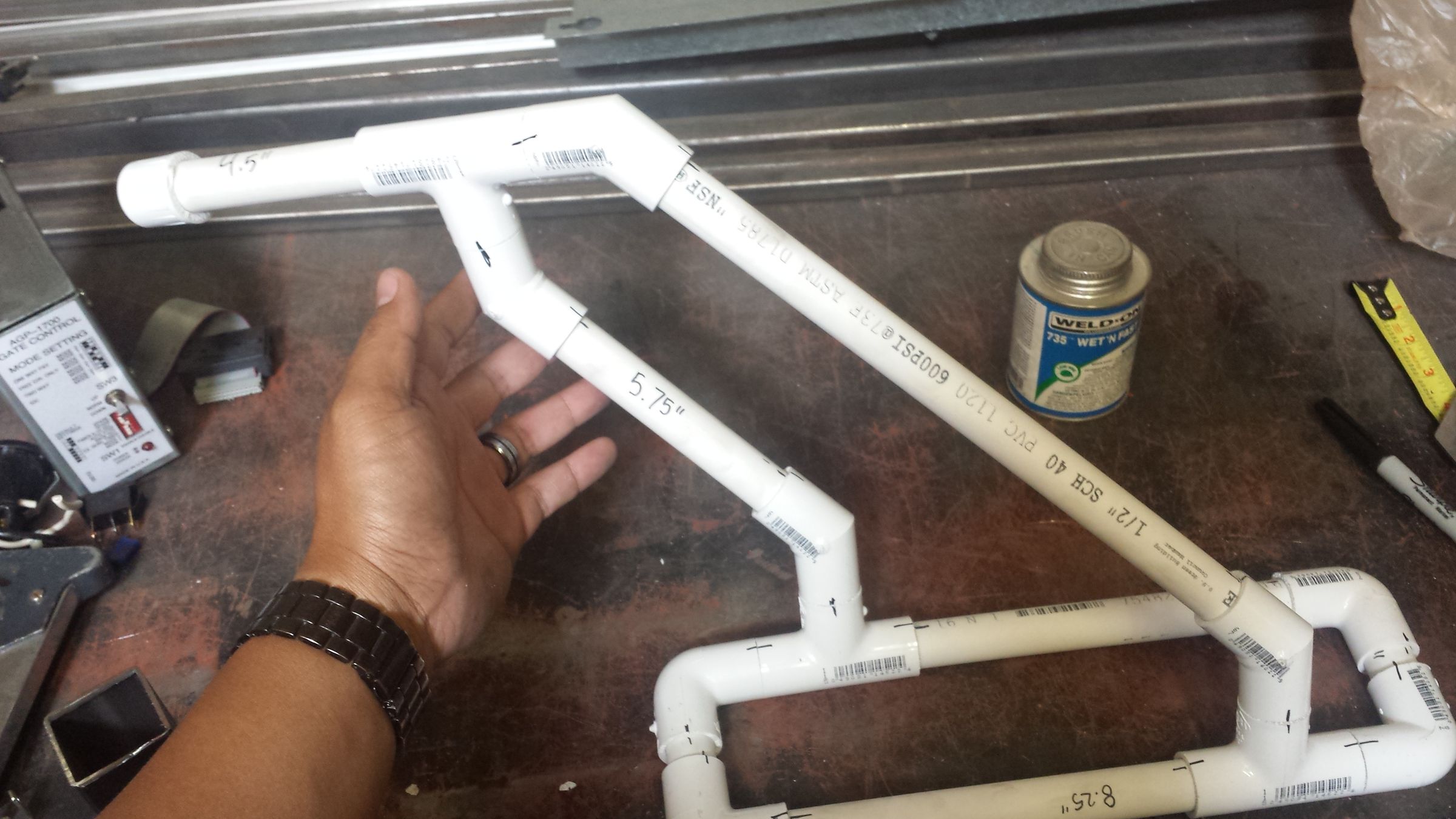 Action Cam Backpack 3rd Person View