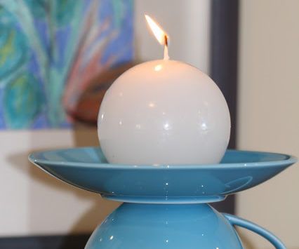 DIY Your Own Tea Cup Candle Holder...