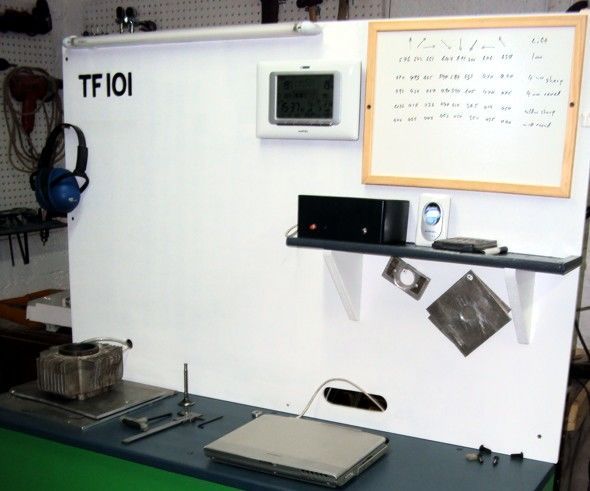 Sensors for a Flow Bench.