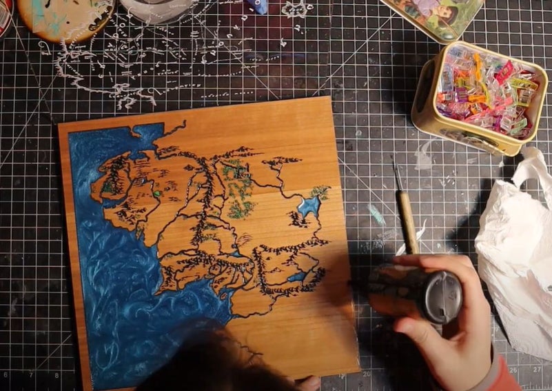 Attach the Acrylic Panel