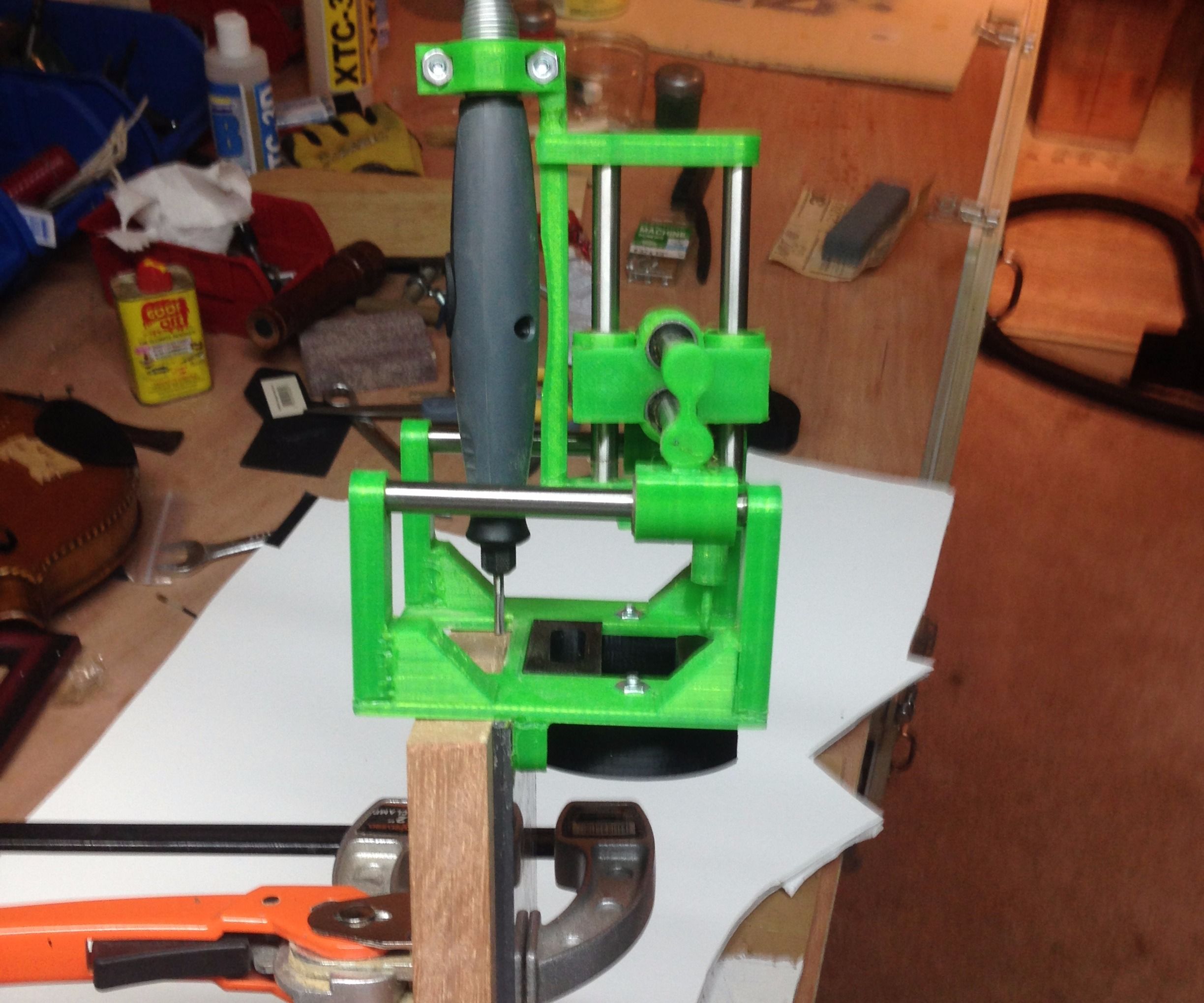 Flex Shaft Mortise and Tenon Jig