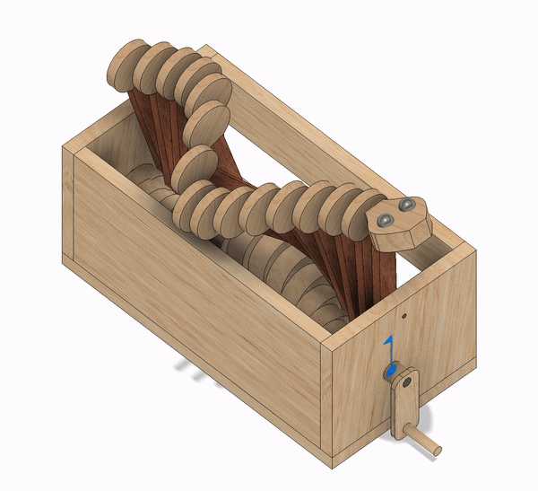 Snake Making Machine Slithering Snake Automaton : 6 Steps (with Pictures) - Instructables