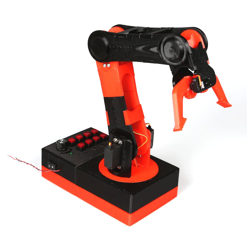 Arduino 3D Printed Robotic Arm With Grab Ardumotive Arduino, 40% OFF