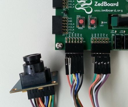 Connect Camera to Zedboard