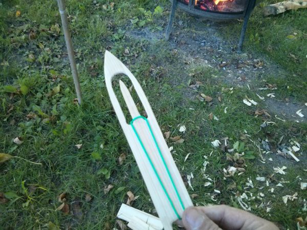 Primitive Net Making From Carving Your Needle to Weaving Your Net : 10 ...