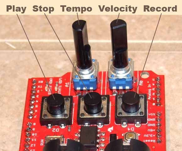 Old-School Arduino MIDI Sequencer