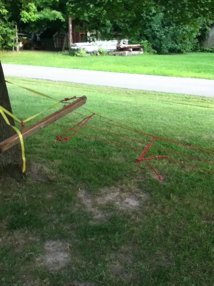 Rope Hammock Sorry Didn't Get Pics Of Process