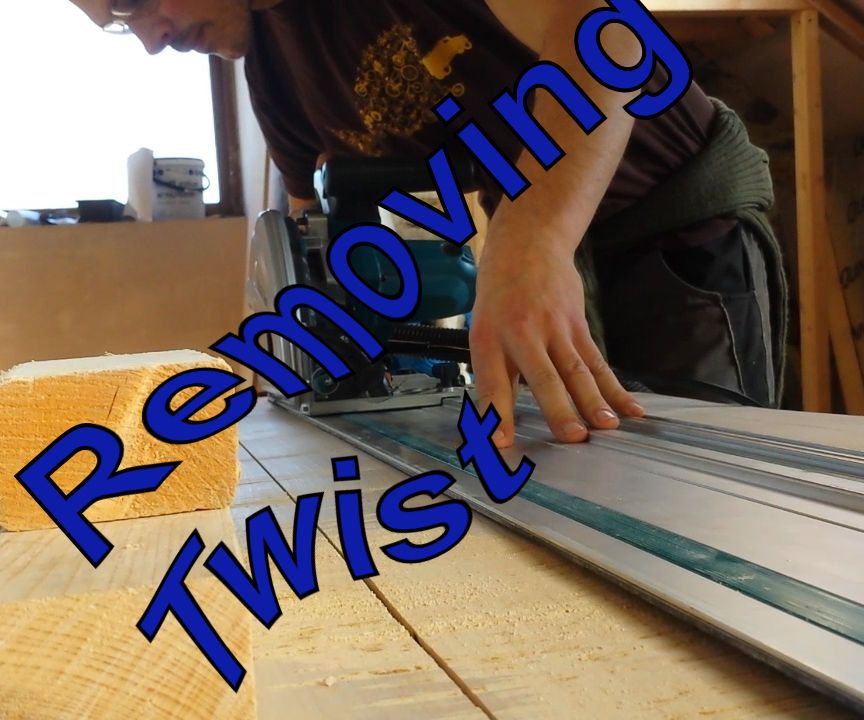 Fixing Twist in a Slab or Board