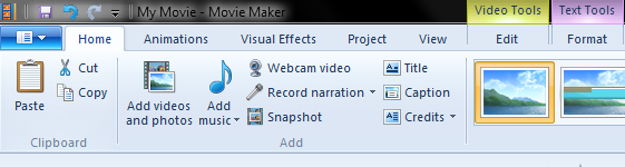 Adding Credits to Your Movie