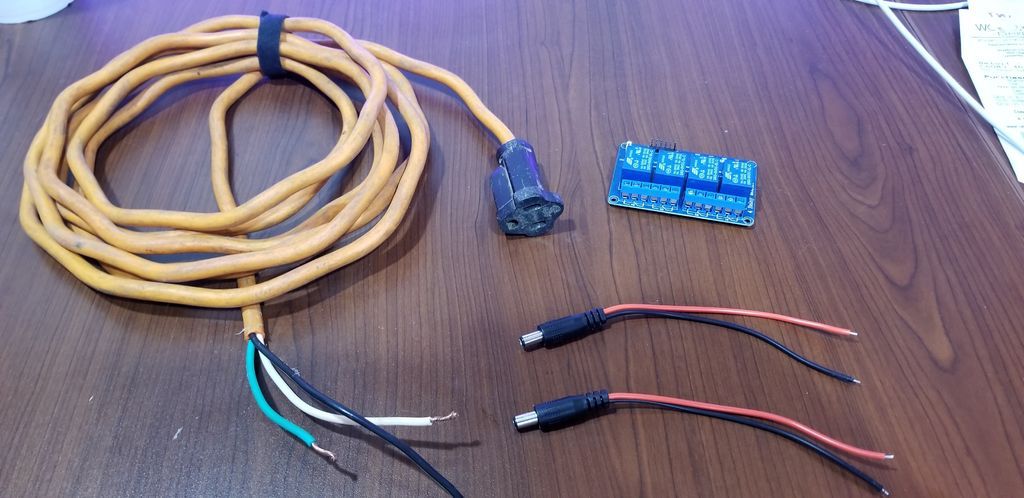 Connect Plugs to Relay and Install in Junction Box *Warning High Voltage*