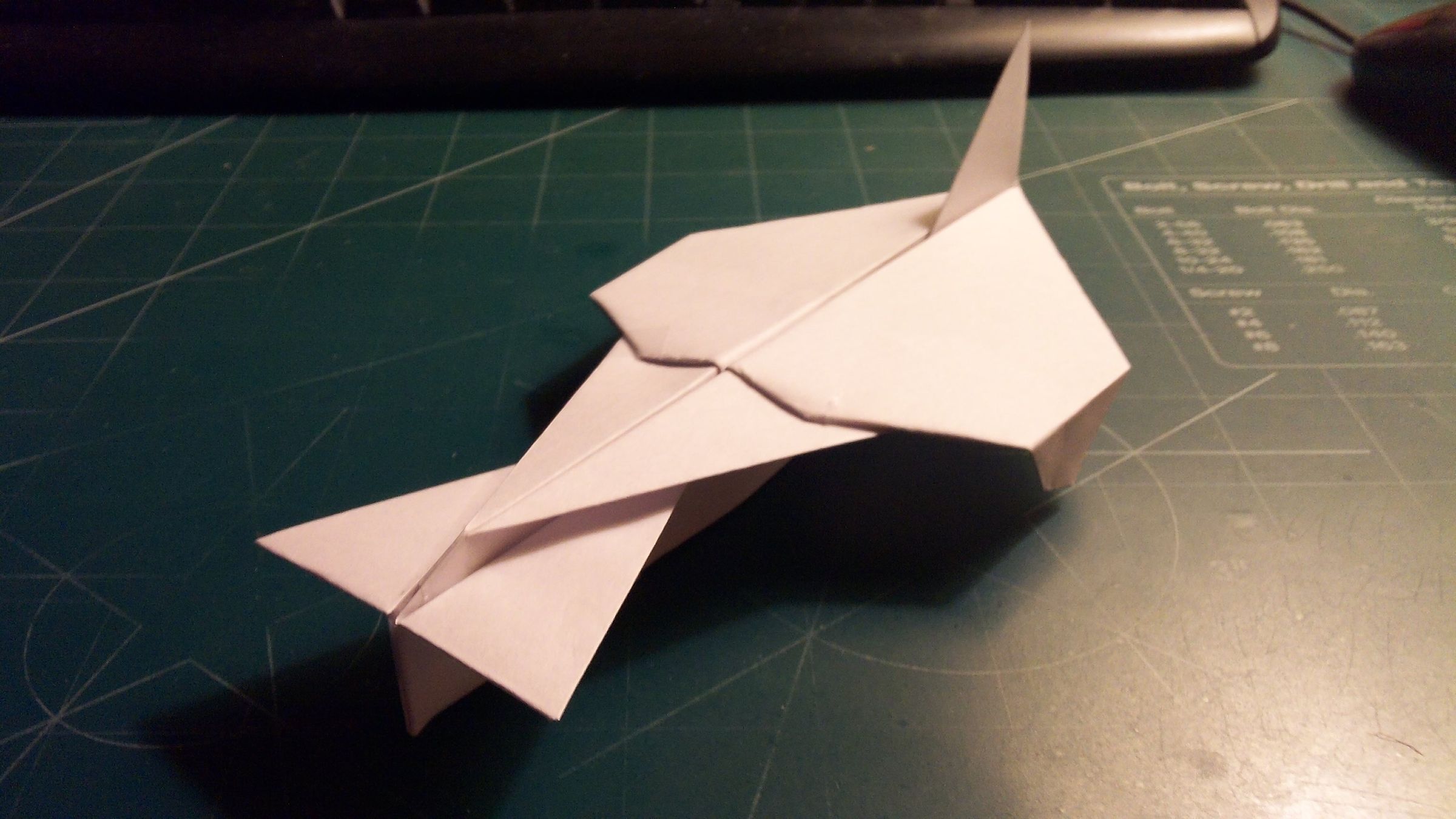 How to Make the AeroVengeance Paper Airplane