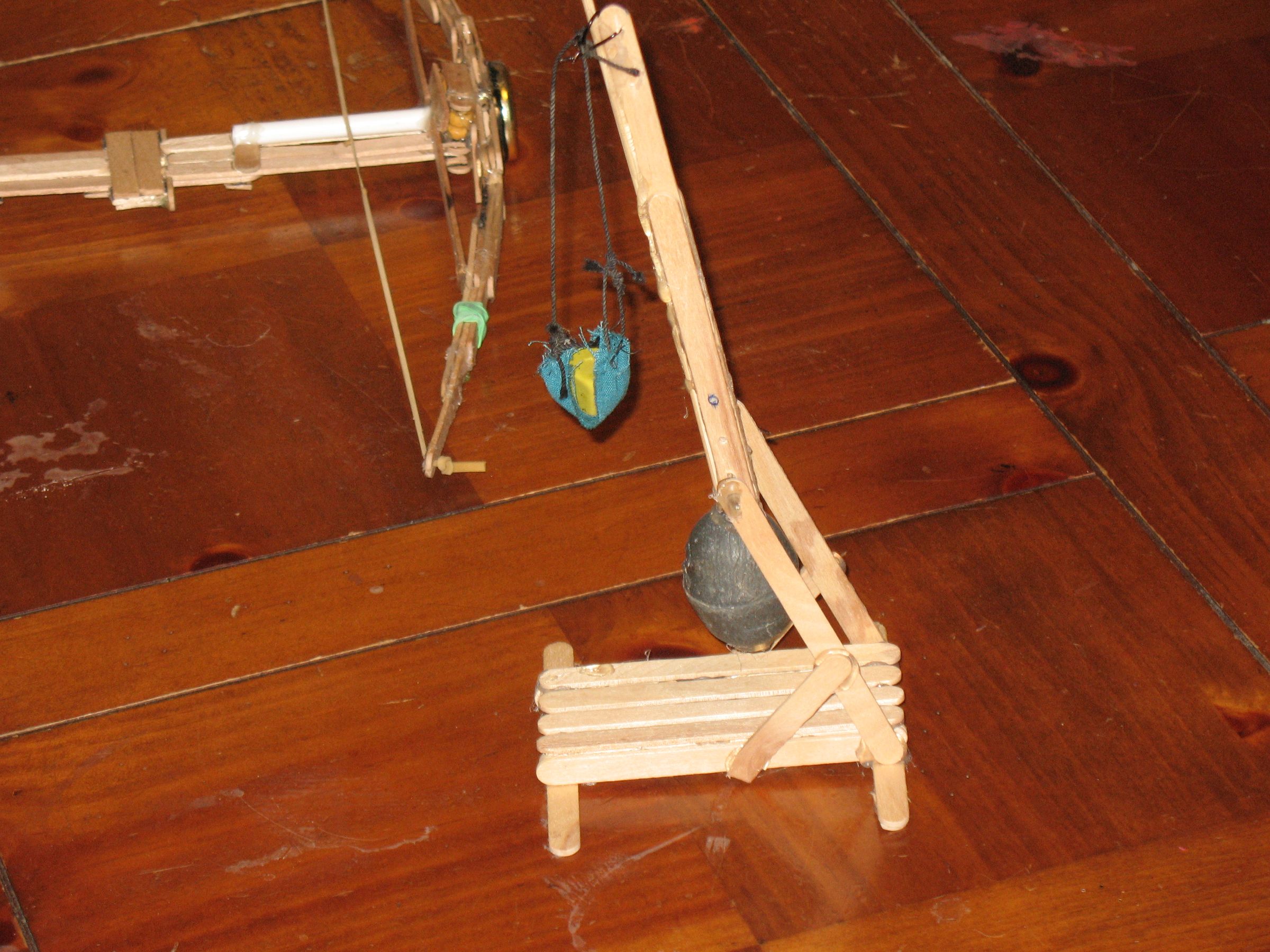 Popsicle Stick Trebuchet Instructables