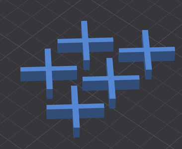 Print X's