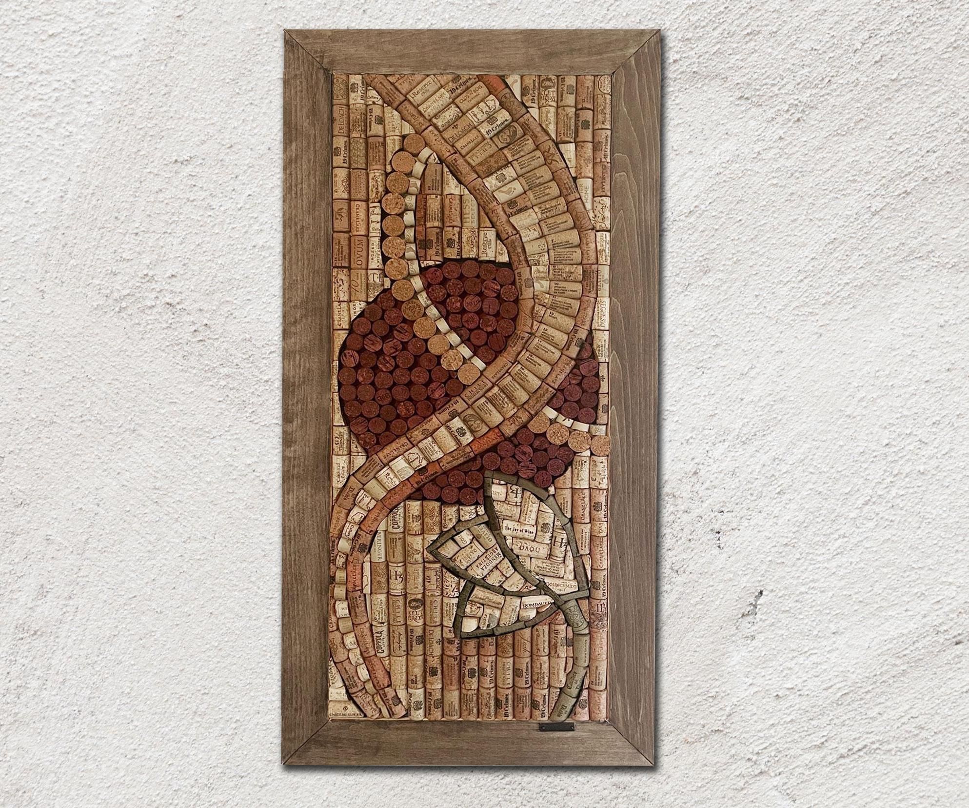 Wine Cork Wall Hanging