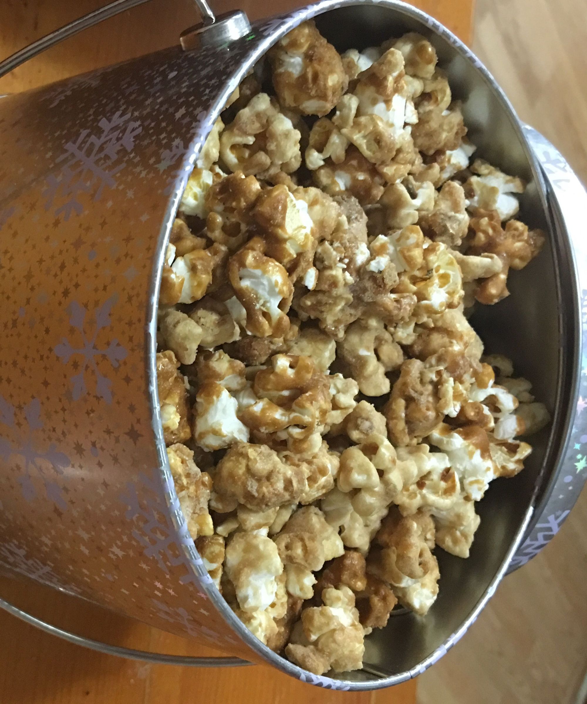 Baked Carmel Popcorn (Without Corn Syrup)