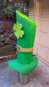 Hat, Gold and Clovers