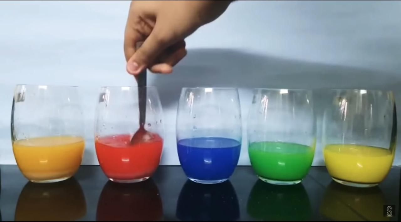 Sugar Rainbow- Density Science Project : 8 Steps (with Pictures ...