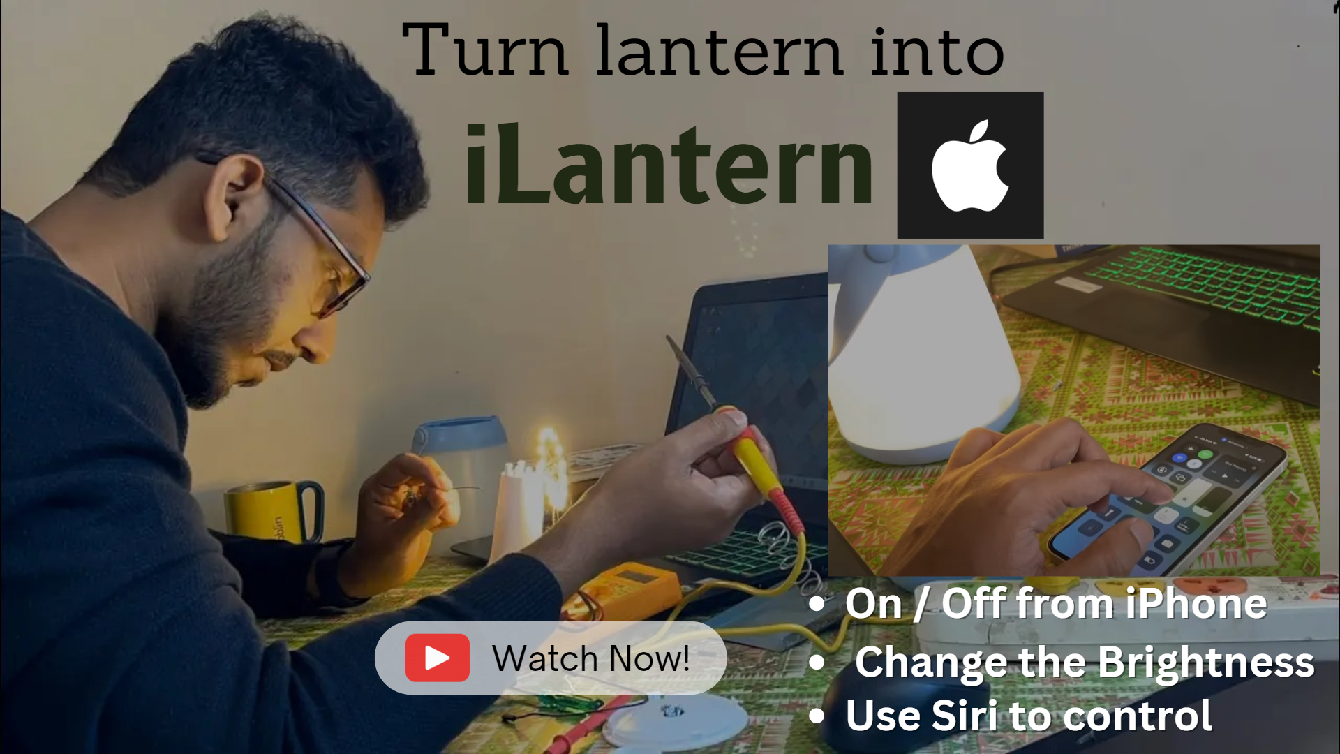 Turn Lantern Into ILantern 4 Steps Instructables