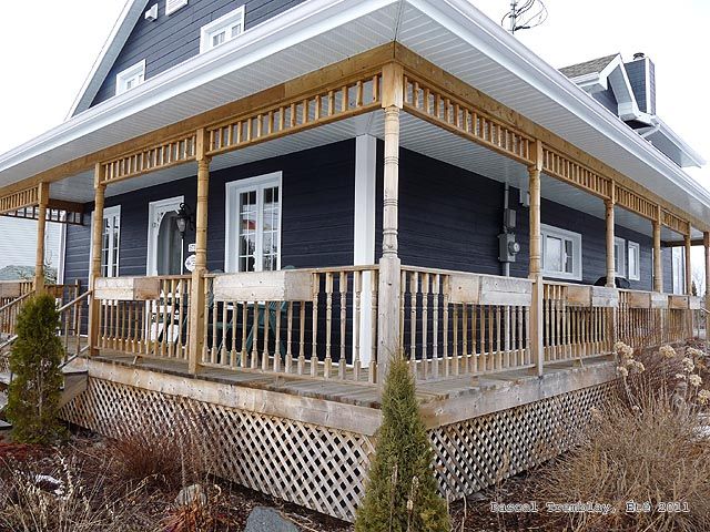 How to Build a Deck - Wrap Around Porch Raised Deck and Under Deck Storage