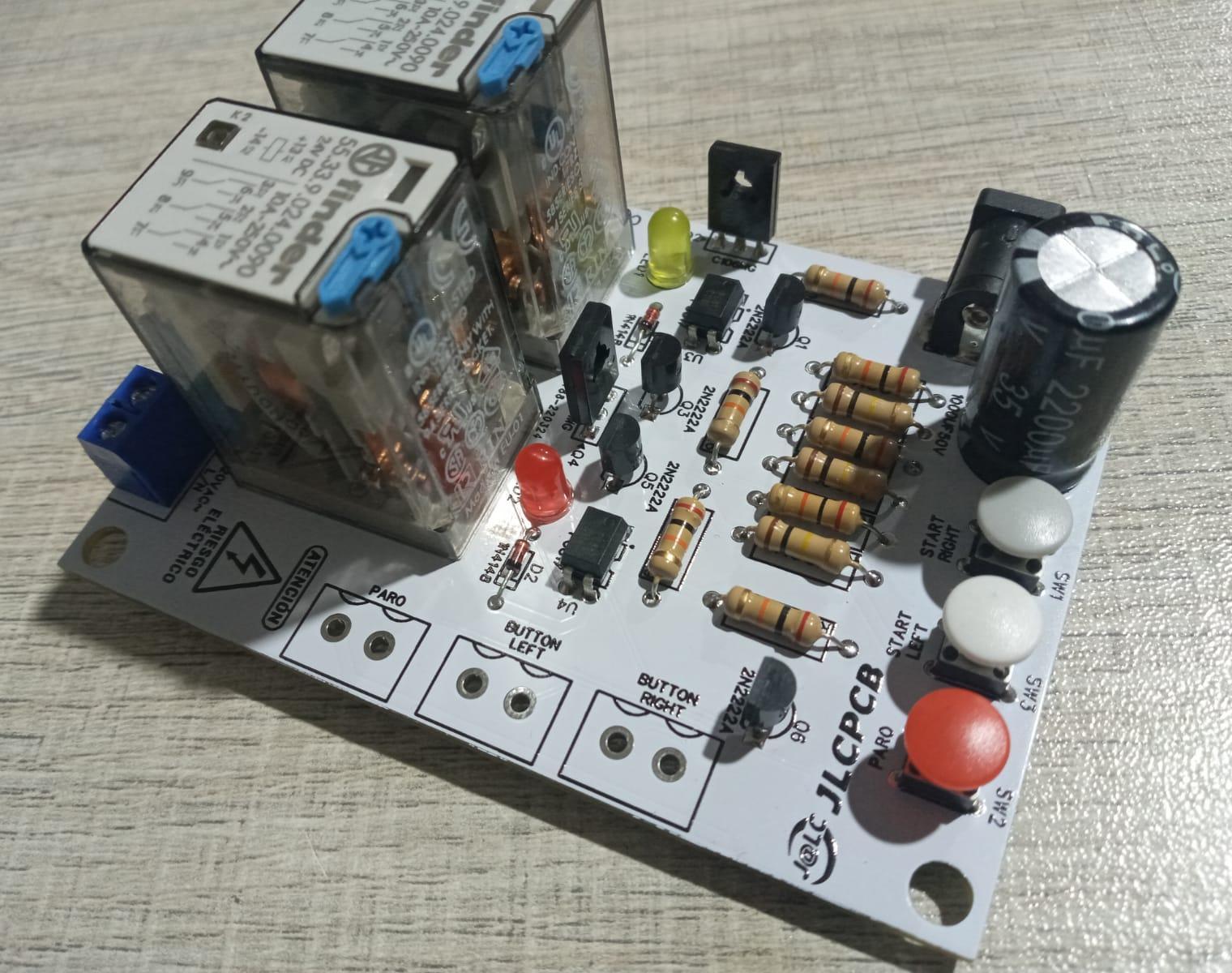 DIRECT STARTING WITH REVERSAL OF ROTATION THREE-PHASE MOTOR