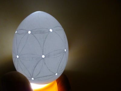 Drill Holes on the Egg Shell