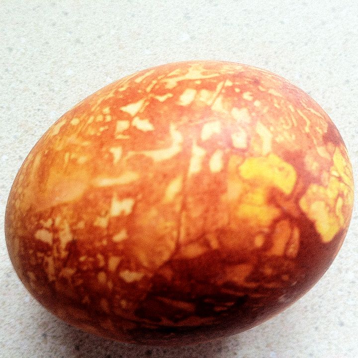 Marbled Eggs With Onion Skins for Easter or Anytime