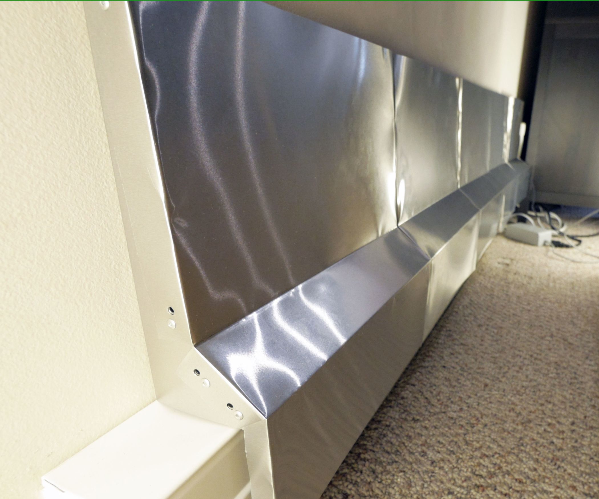 Baseboard Heat Shield / Chimney 15 Steps (with Pictures) Instructables
