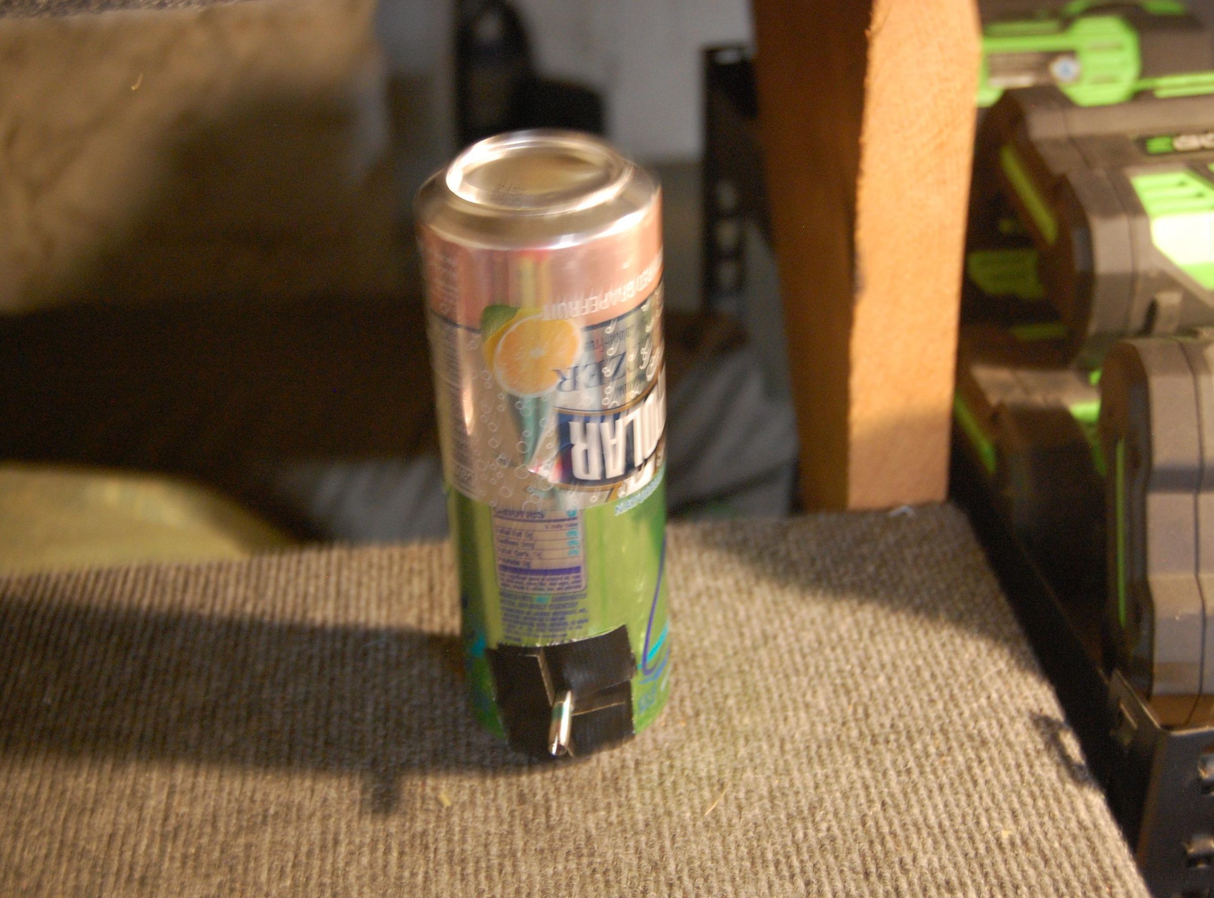 Pneumatic Rocket From Aluminum Cans