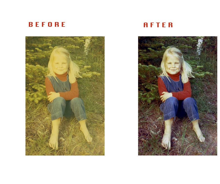 Quickly Restore an Old Photo in Adobe Photoshop.