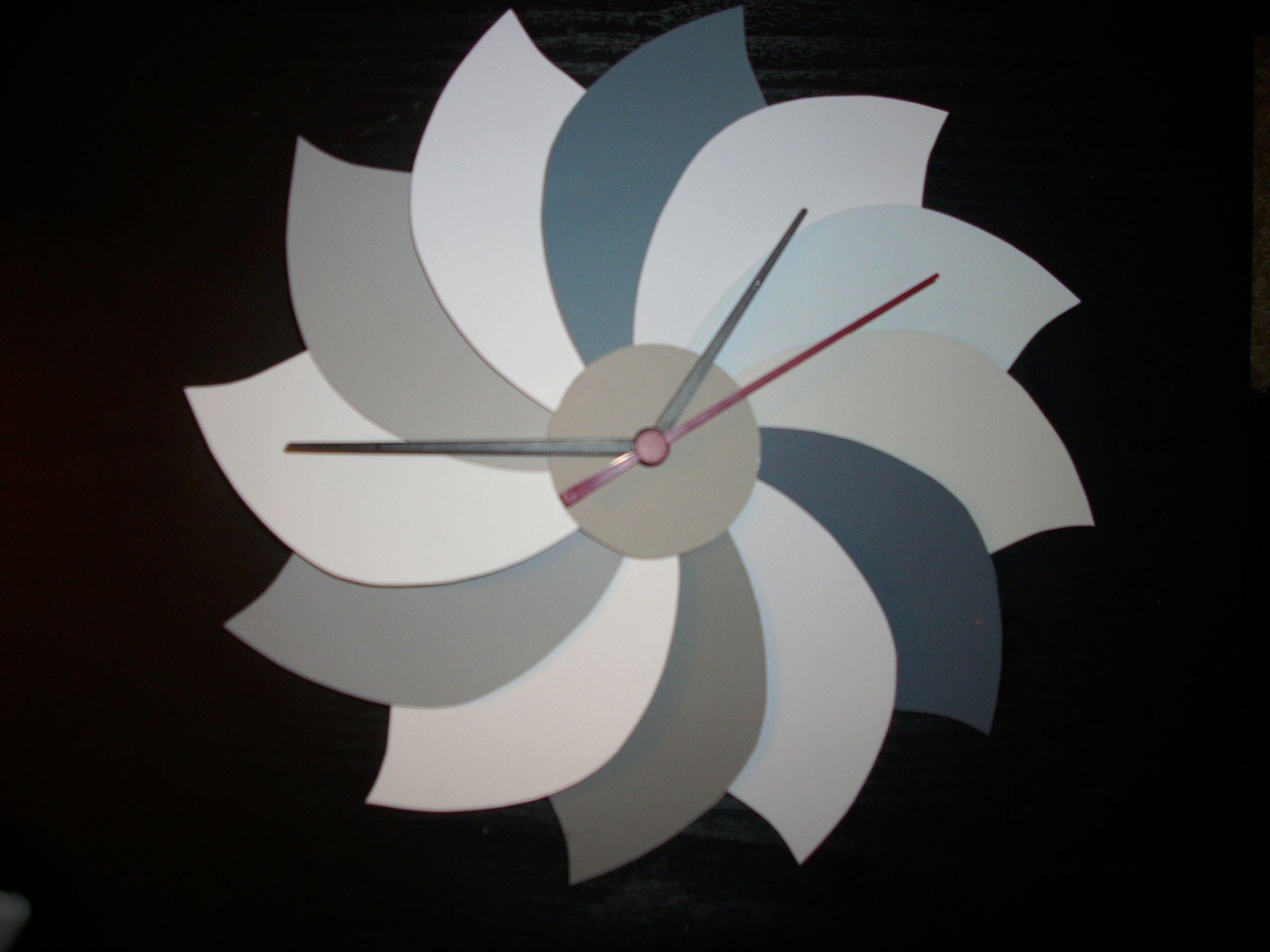 Paint Swatch Clock