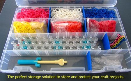 MY Way of Organizing My Rainbow Loom