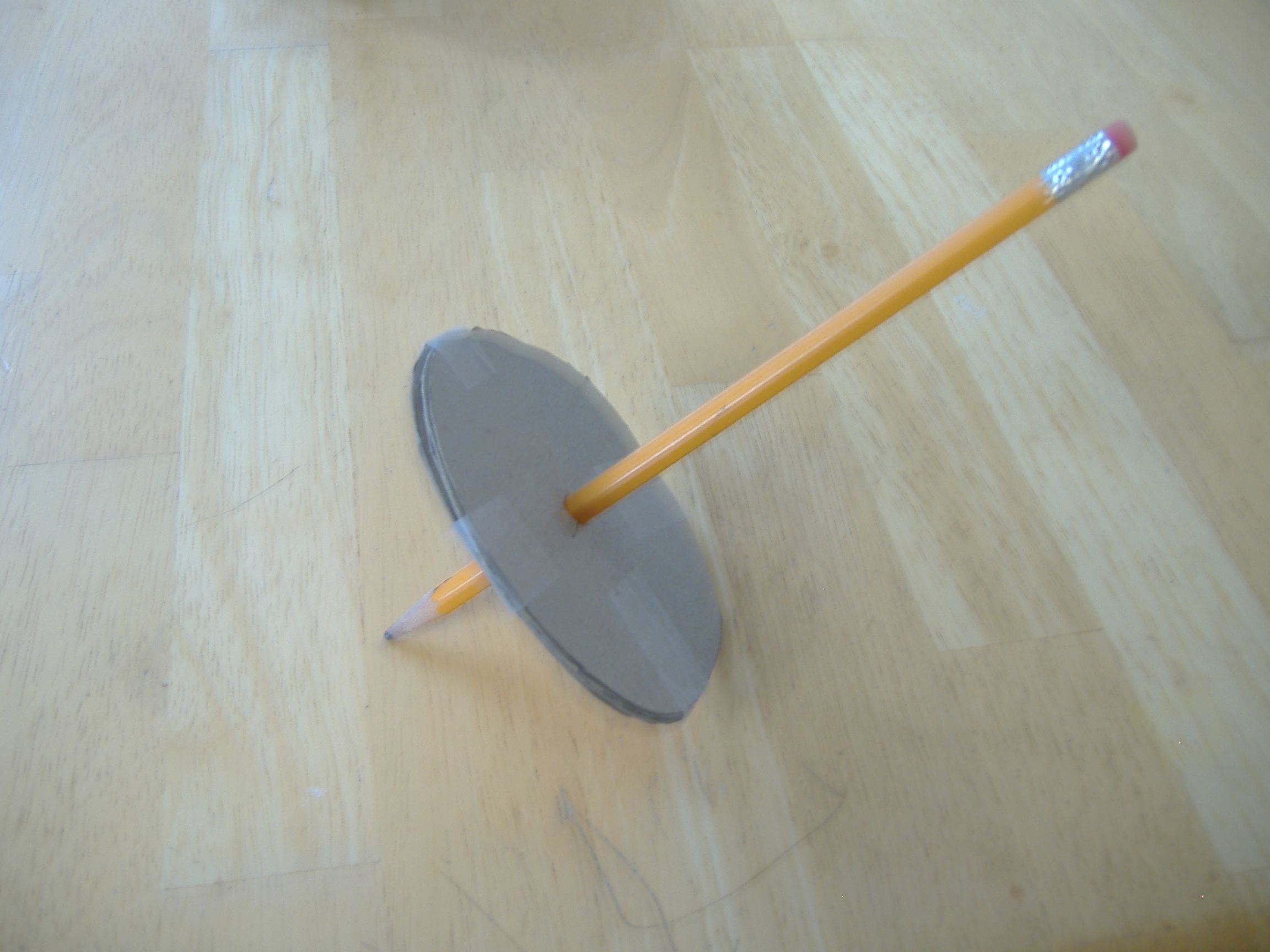 How to make a drawing top