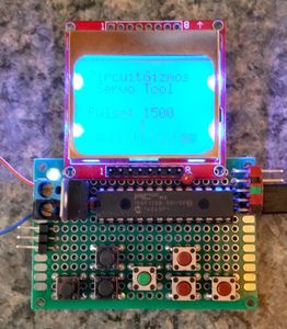LCD and Button Layout