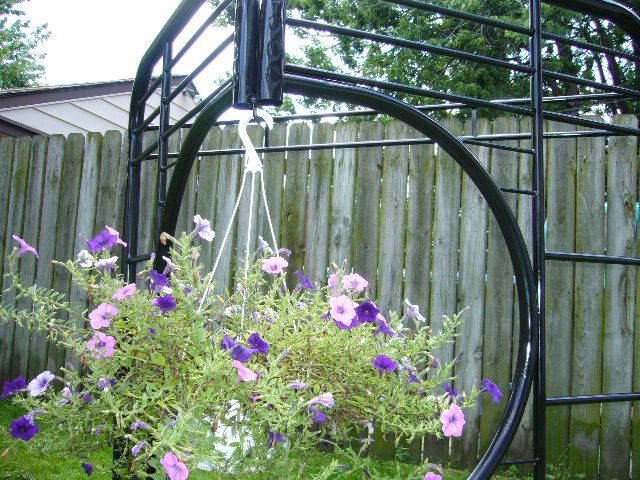 Hanging Basket Trellis