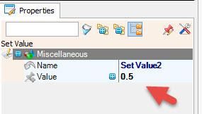 In Visuino Set Components