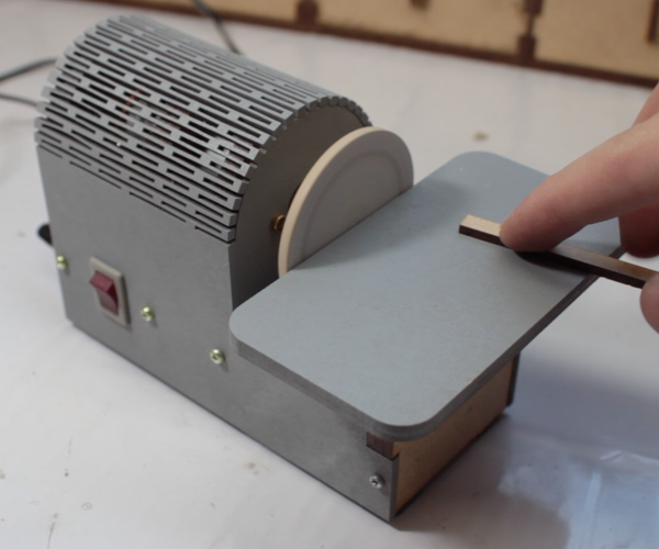 Making a Desk Disc Sander