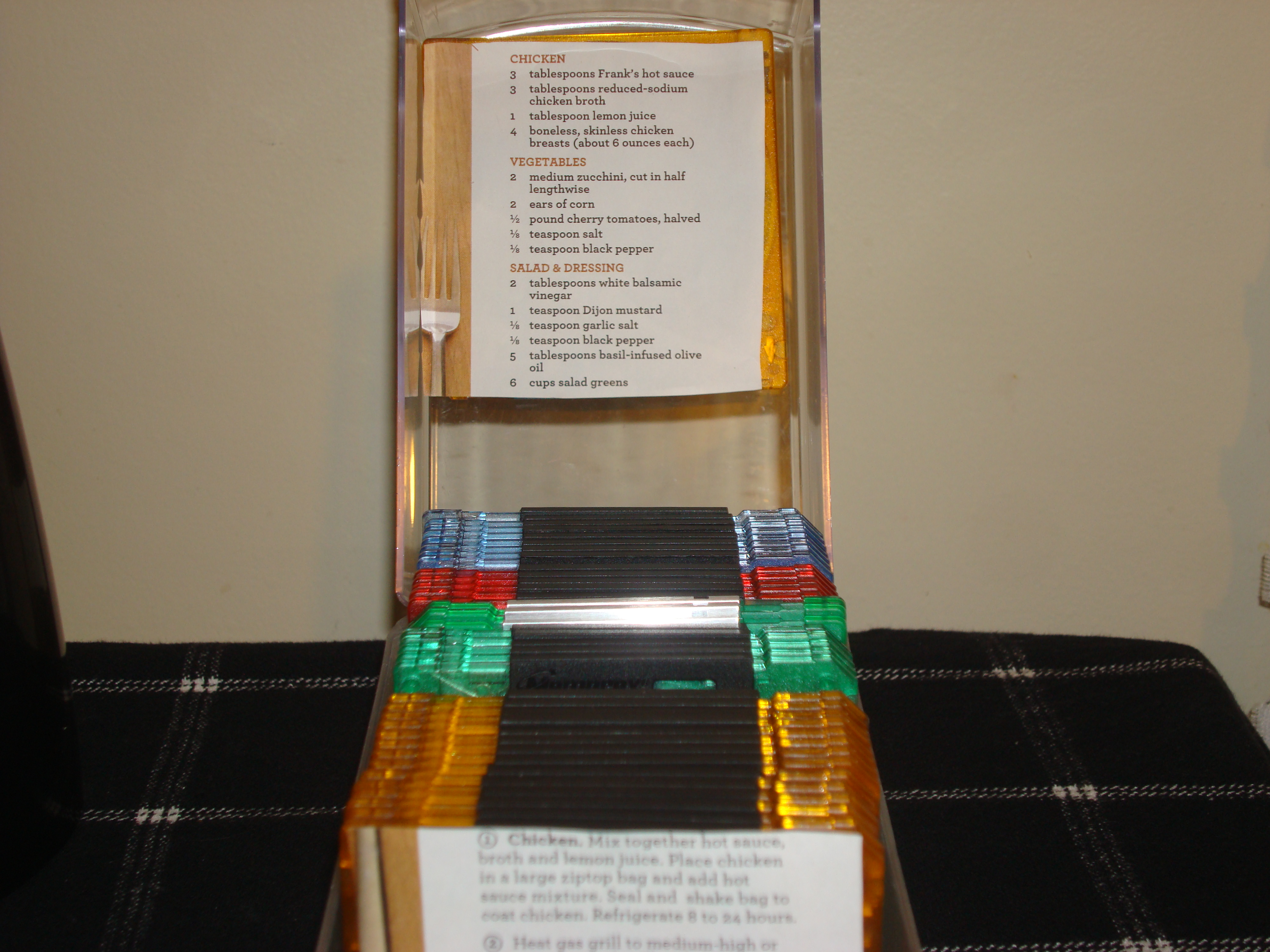 Recipe Box and Holder