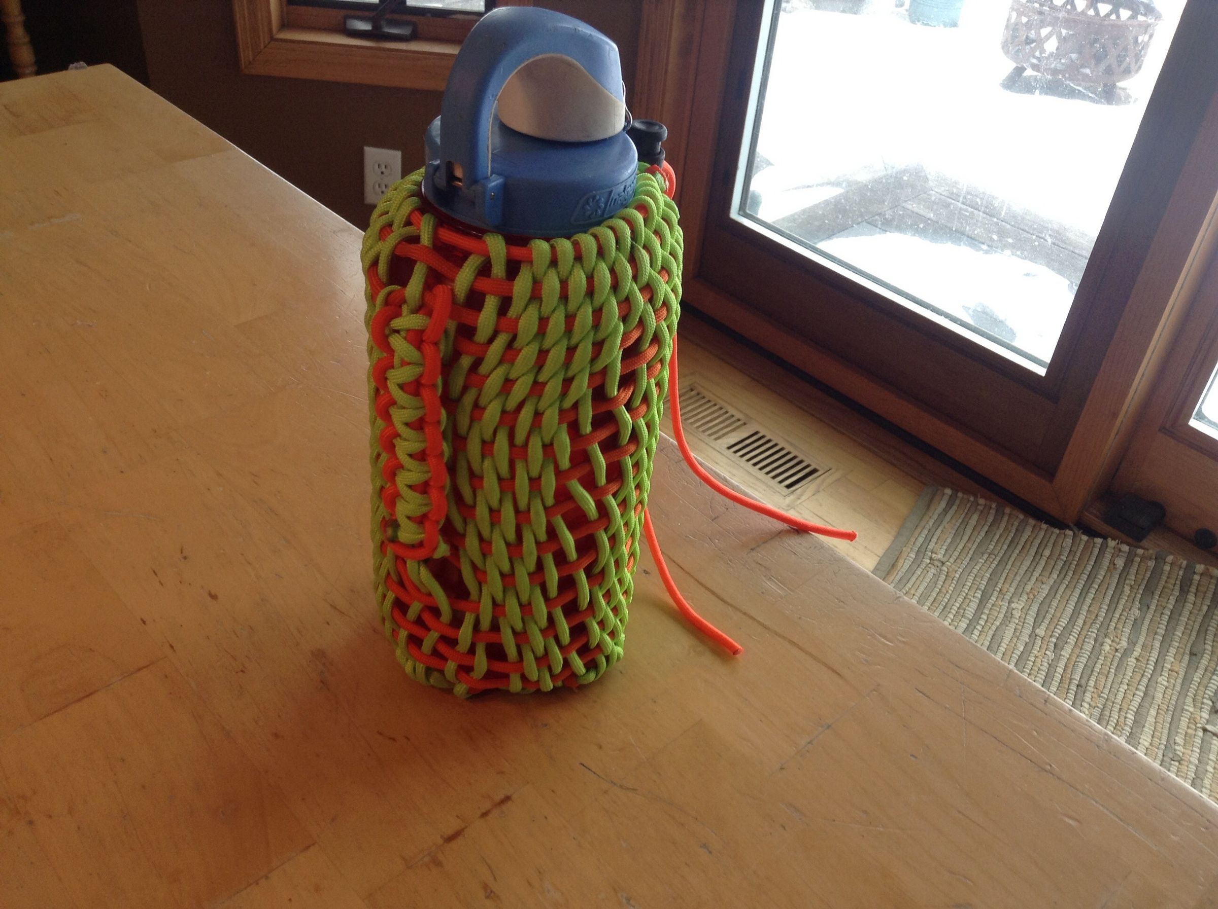 Paracord Nalgene Water Bottles Case 13 Steps Instructables