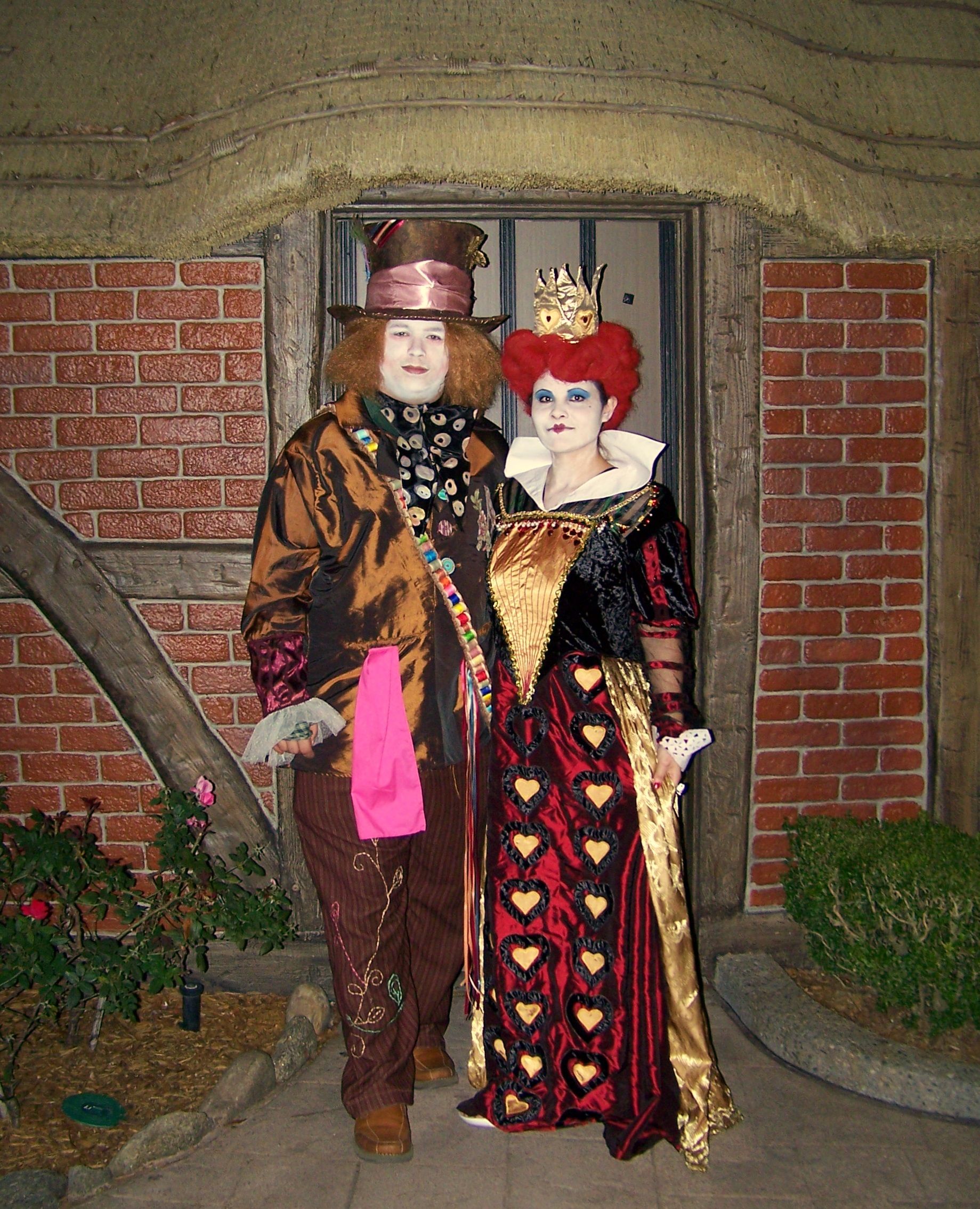 The Red Queen and Mad Hatter