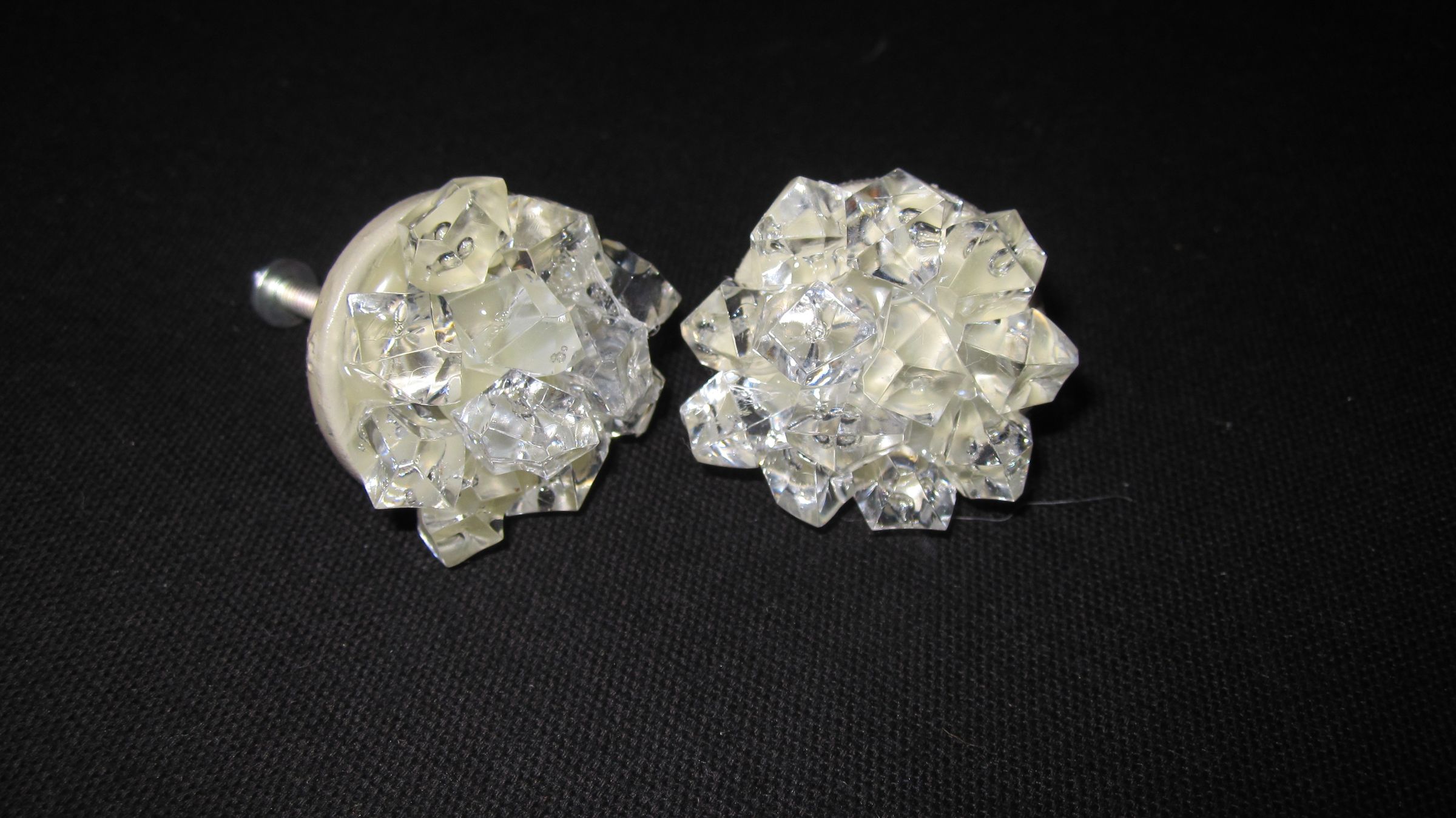 Crystal Doorknob Pulls