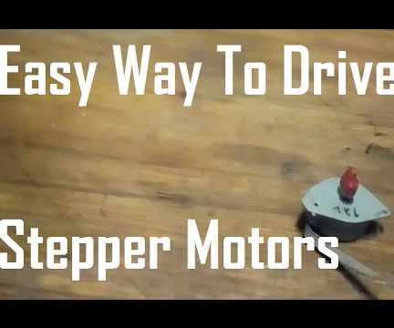 Easy Way to Drive Stepper Motors