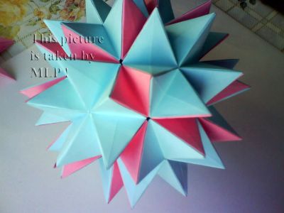 Color Origami Ball 5 Steps Instructables